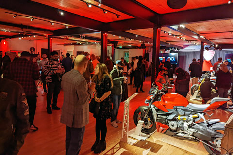 Event Venue Philadelphia - Ducati Event Crowd