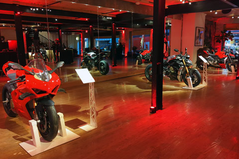 Event Venue Philadelphia - Ducati Motorcycle Event